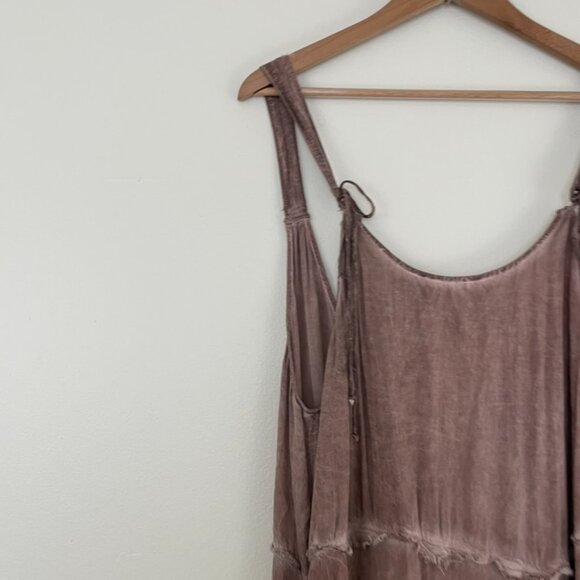 Intimately Free People Act Natural Shapeless Harem Romper Jumpsuit Size Medium - Picture 7 of 7